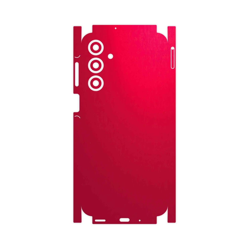 برچسب پوششی ماهوت مدل Matte-Warm-Red-FullSkin مناسب برای گوشی موبایل سامسونگ Galaxy A16 4G