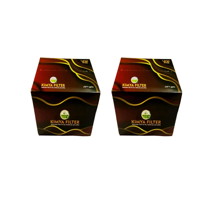 فیلتر چای مدل کیمیا - KL - دو  بسته 70 عددی