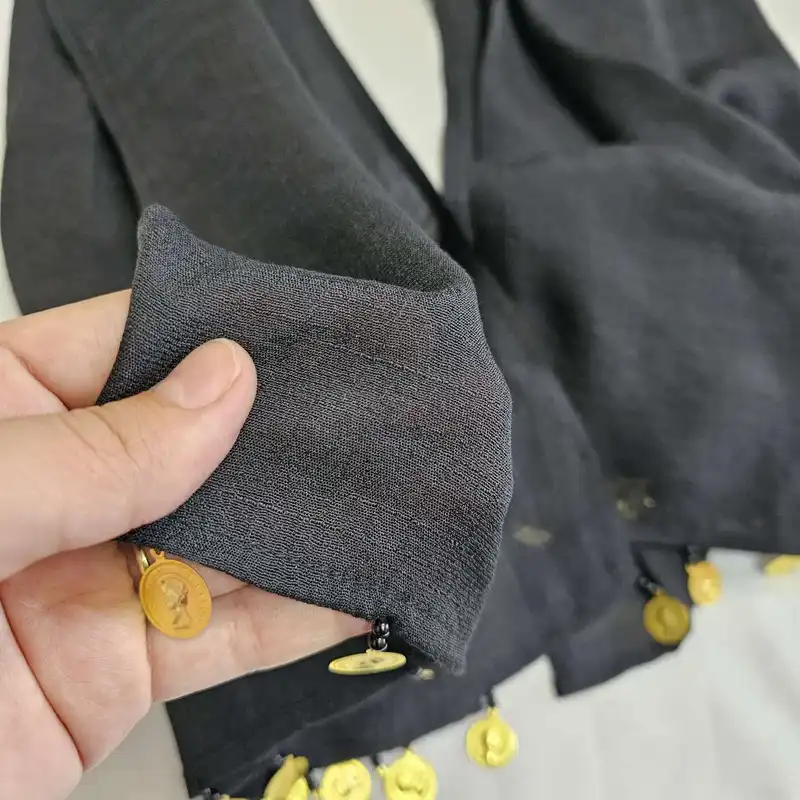 شال زنانه مدل سکه دوزی