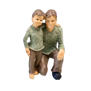 مجسمه مدل پدر و پسر مهربان کد DGG2