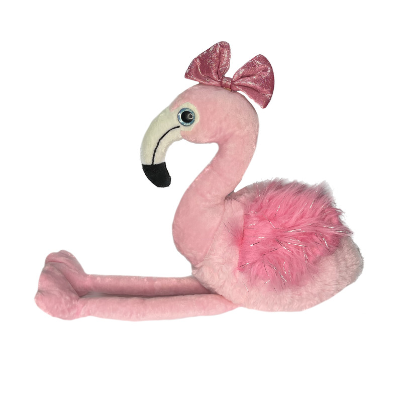 عروسک طرح فلامینگو مدل PMS Flamingo کد SZ13/1062 ارتفاع 48 سانتی متر