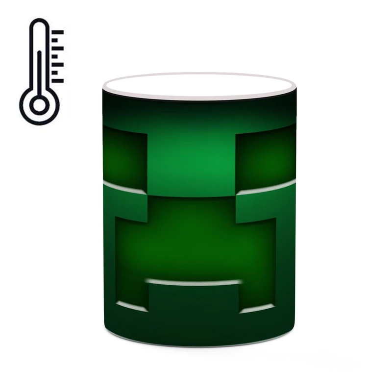 ماگ حرارتی کاکتی طرح ماینکرافت minecraft مدل mgh41565