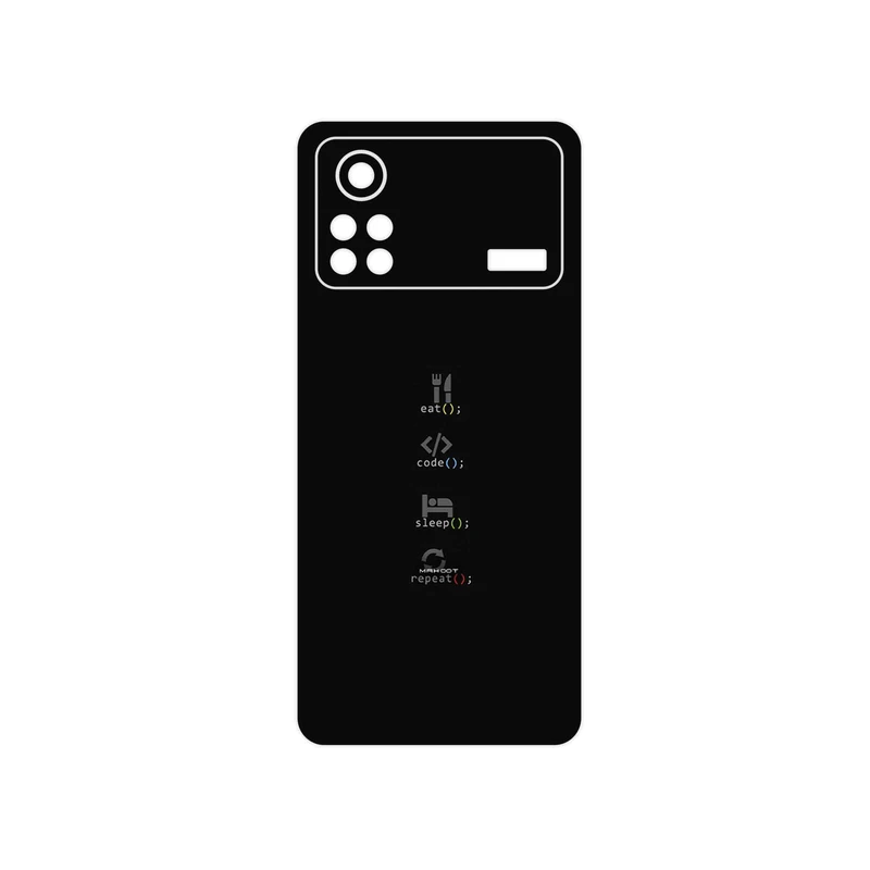 برچسب پوششی ماهوت مدل Programming 2 مناسب برای گوشی موبایل شیائومی Poco X4 Pro 5G