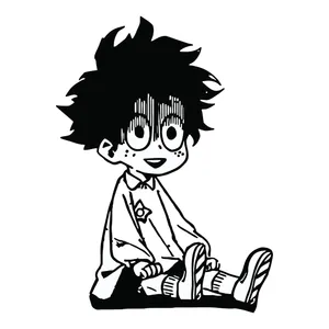 برچسب لپ تاپ پویا مارکت طرح انیمه کد 3448