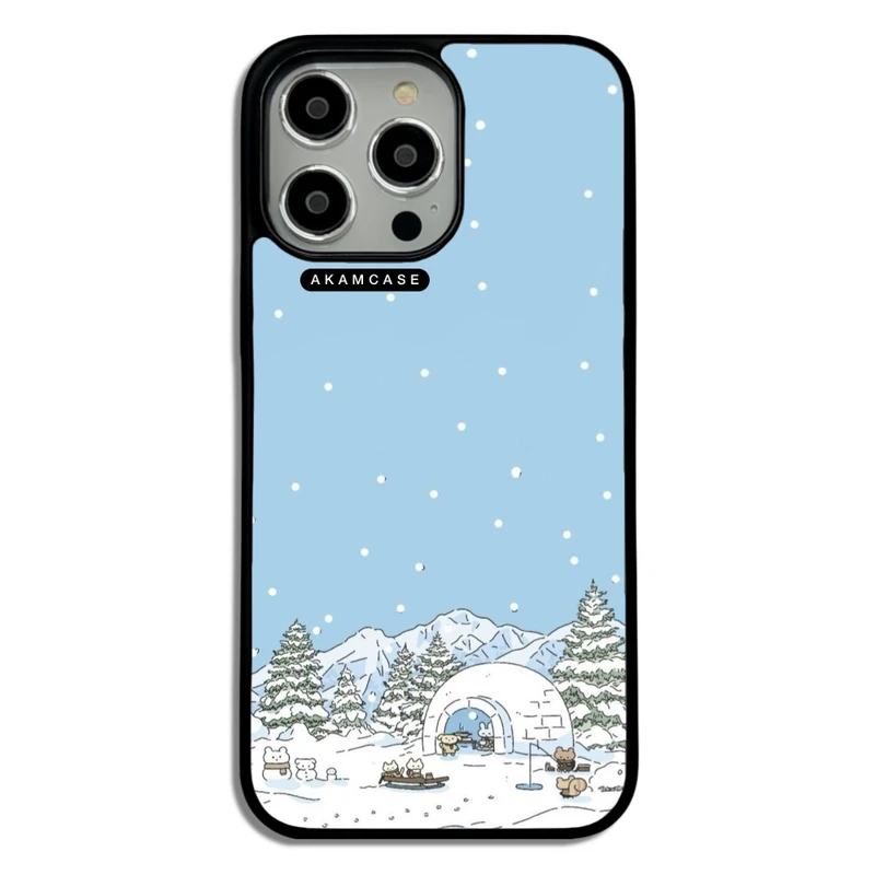 کاور آکام مدل AMC-WA14PROMAX-WINTER-21 مناسب برای گوشی موبایل اپل iPhone 14 Pro Max