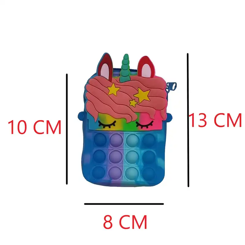 کیف رودوشی دخترانه مدل پاپیت تک شاخ کد 99