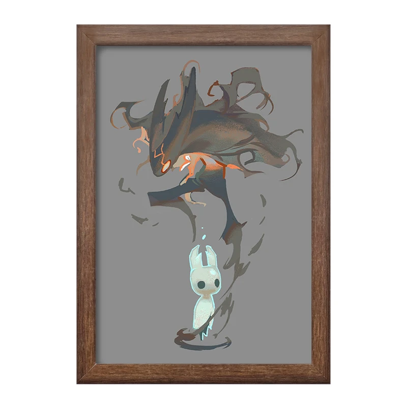 تابلو خندالو طرح بازی هالو نایت (Hollow Knight) کد 32969