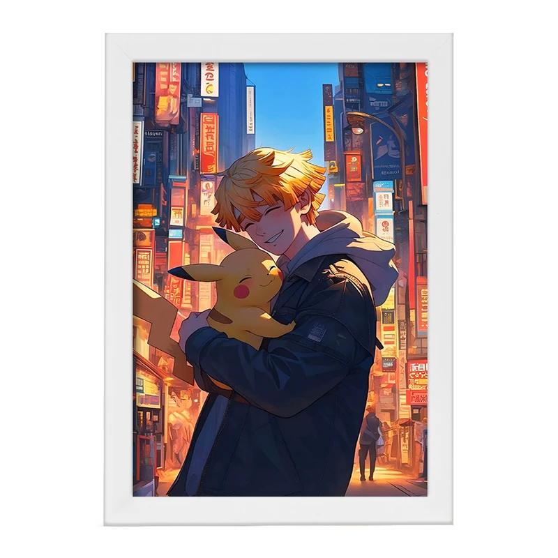 تابلو خندالو مدل انیمه پوکمون (pokemon) کد F9785