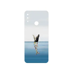 MAHOOT Collage of Sea Trash Cover Sticker for Motorola Moto E6 Plus