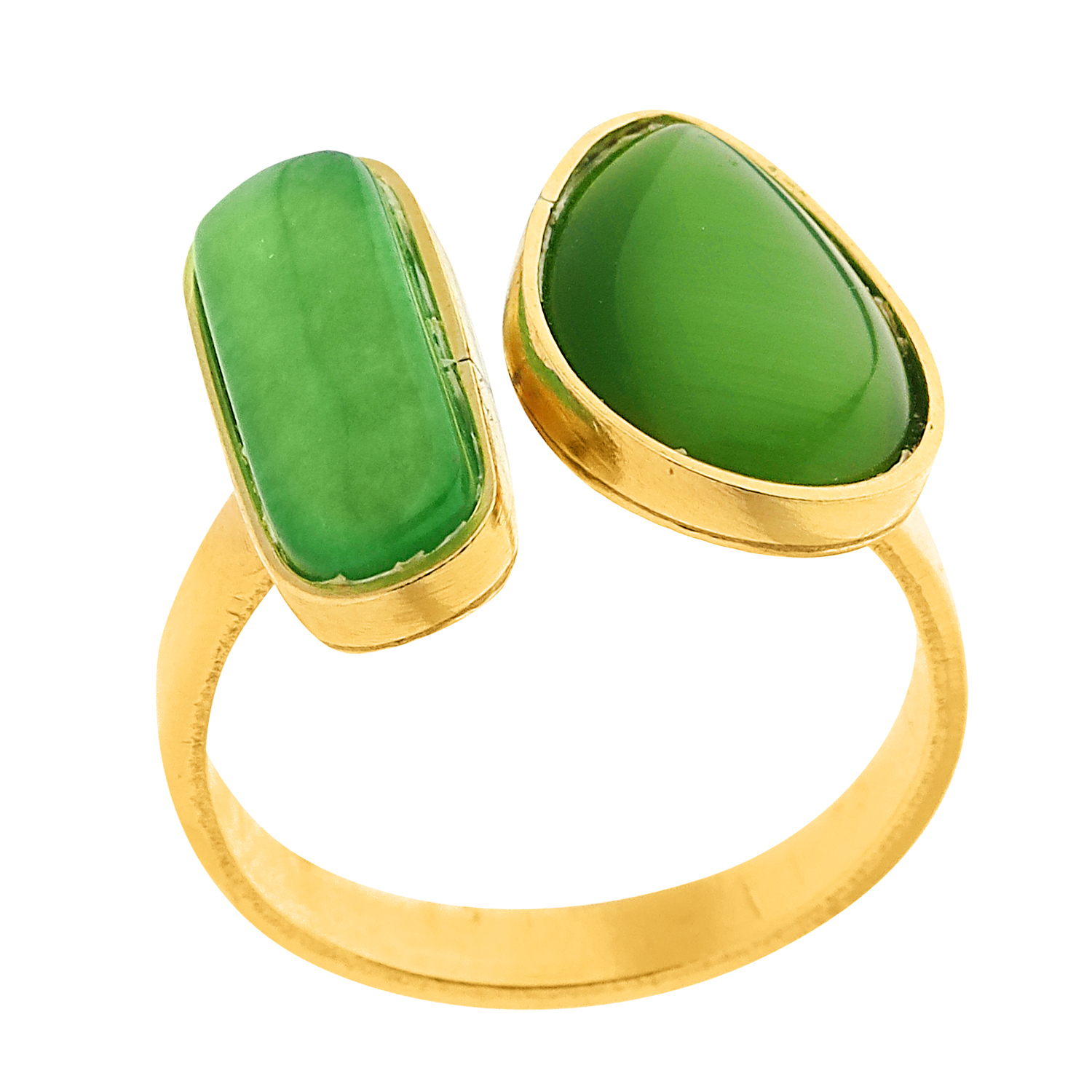 انگشتر زنانه گالری عزیزی مدل gz14741