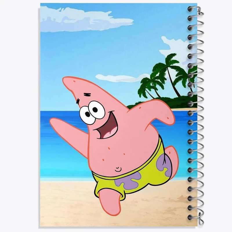 دفتر مشق 100 برگ خندالو طرح پاتریک کد 4733