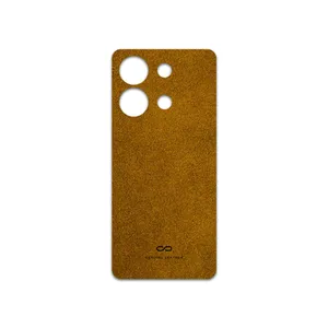 MAHOOT Brown-Chamois-Leather Cover Sticker for Xiaomi Redmi Note 13 4G