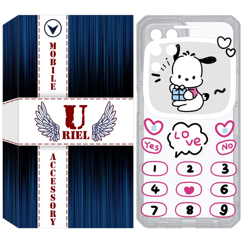 کاور یوریل مدل Clear کد 16 طرح موبایلی مناسب برای گوشی موبایل سامسونگ Galaxy A22 4G / M32 / M22