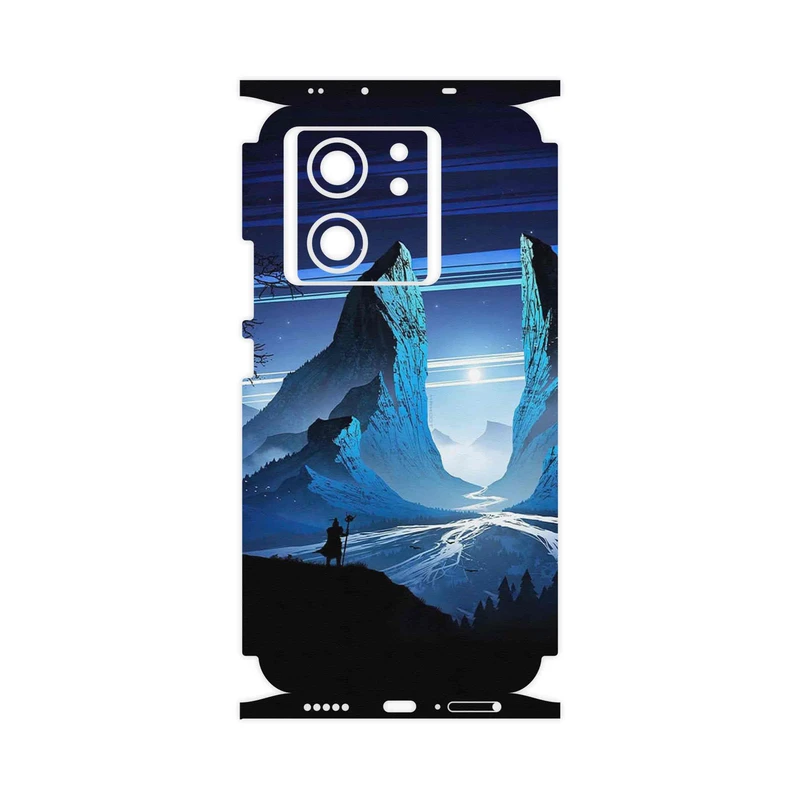 برچسب پوششی ماهوت مدل Blue Mountains Digital Art-FullSkin مناسب برای گوشی موبایل شیائومی 13T Pro