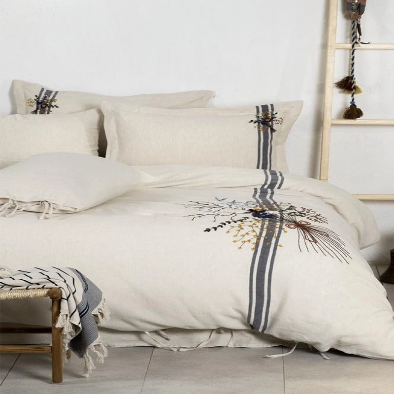 سرویس روتختی اکوکاتن مدل CHARLA کینگ دونفره شش تکه