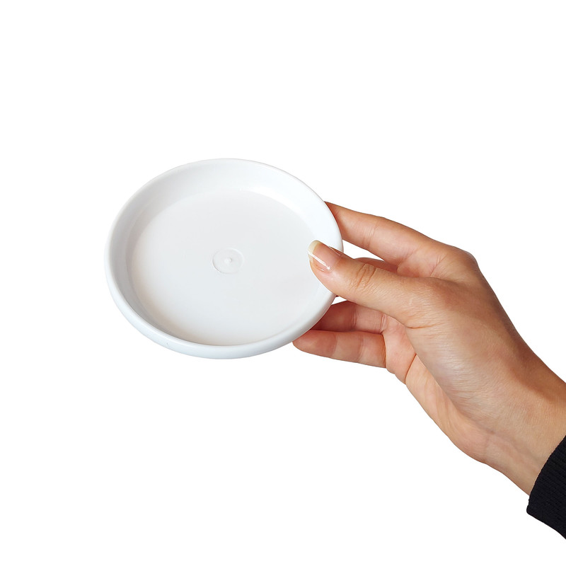 زیرگلدانی مدل پلاستیکی گرد کد 164 بسته2عددی