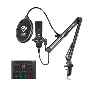 نقد و بررسی میکروفون استودیویی جم آدیو مدل GA-800 به همراه کارت صدا V8Plus توسط خریداران