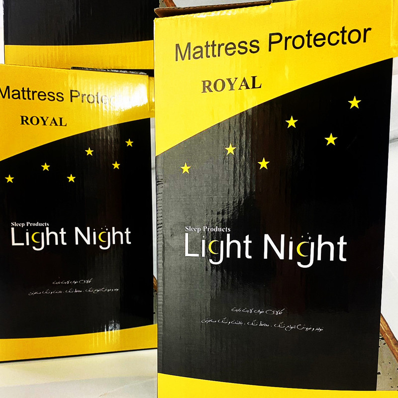 محافظ تشک لایت نایت مدل G ضدآب دونفره سایز 200x140 سانتی متر