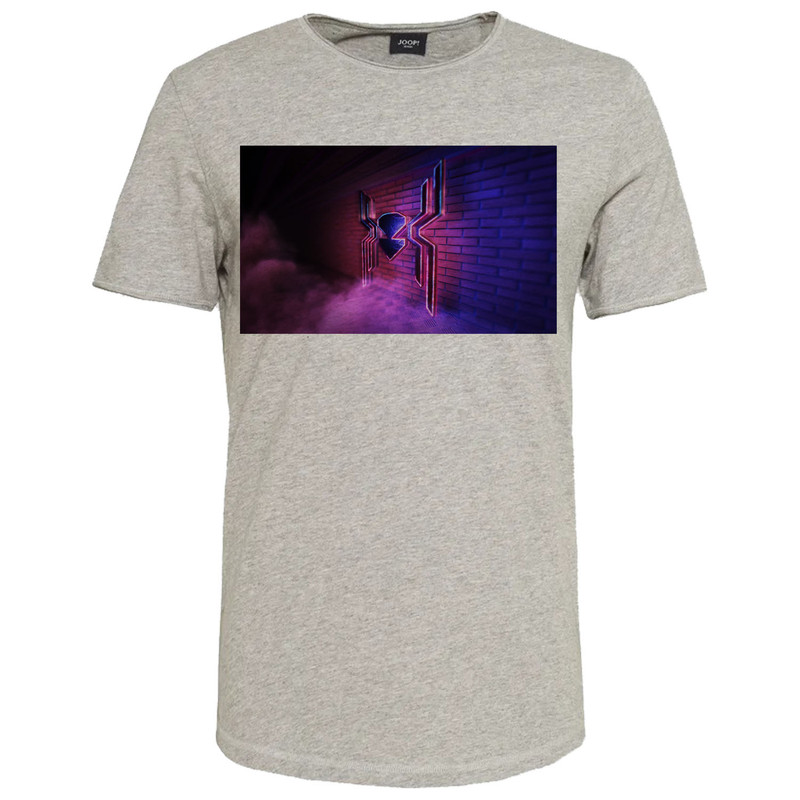 تیشرت آستین کوتاه مردانه مدل M202 رنگ طوسی