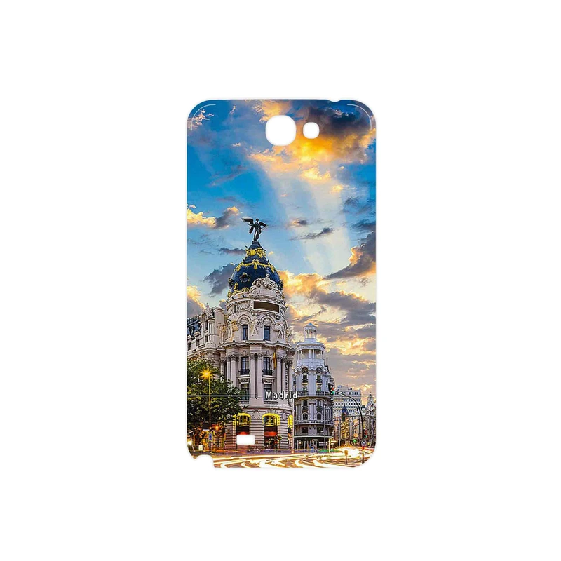 برچسب پوششی ماهوت مدل City of Madrid مناسب برای گوشی موبایل سامسونگ Galaxy Note 2