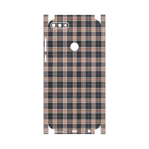 MAHOOT Fabric Texture 5-FullSkin Cover Sticker for Huawei Y7 Prime 2018