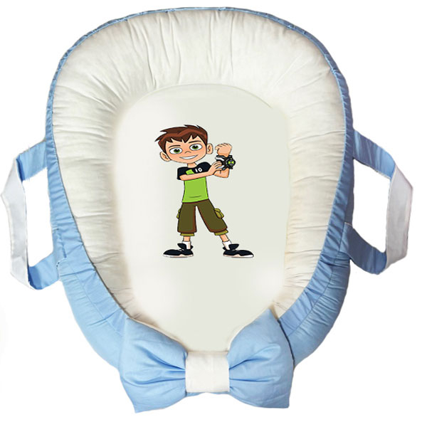 سرویس خواب سه تکه نوزاد ناریکو مدل گارد محافظ دار طرح کارتونی بن تن کد 0310