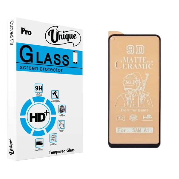 محافظ صفحه نمایش مات يونيک مدل +Clear مناسب برای گوشی موبایل سامسونگ Galaxy A11