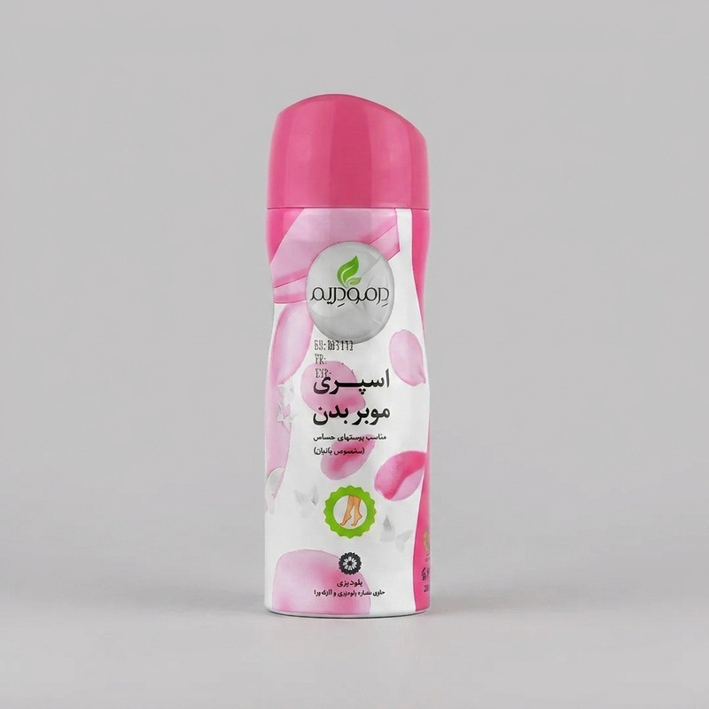 اسپری موبر بدن درمودریم مدل Aloevera حجم 200 میلی لیتر