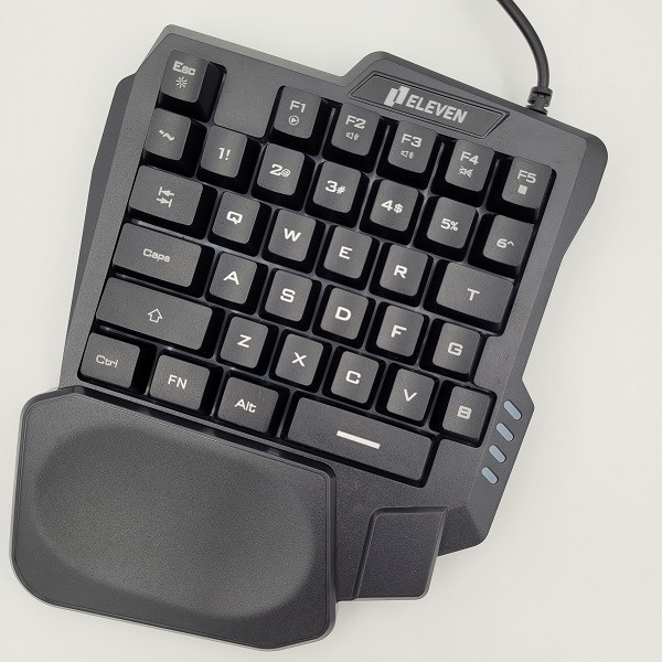 کیبورد گیمینگ ایلون مدل GK104، سوییچ ممبران، Tenkeyless، نورپردازی LED RGB