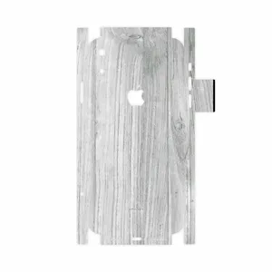 MAHOOT White Wood-FullSkin Cover Sticker for Apple iPhone XR