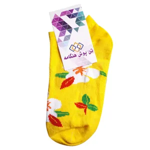 جوراب دخترانه تن پوش هنگامه مدل گل Bz01
