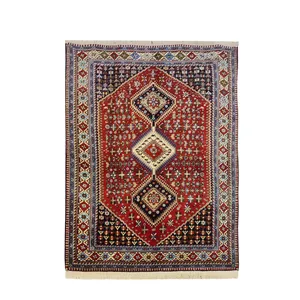 فرش دستباف چهار متری طرح لوزی مدل AA174