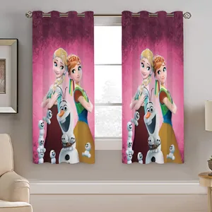 پرده نیروانا طرح السا انا مدل هازان کد 8373 سایز 140×200 سانتی متر