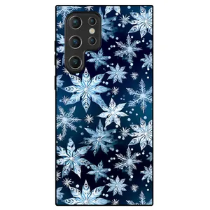 Megafone Snowflake 2824 Cover For Samsung Galaxy S22 Ultra 5G