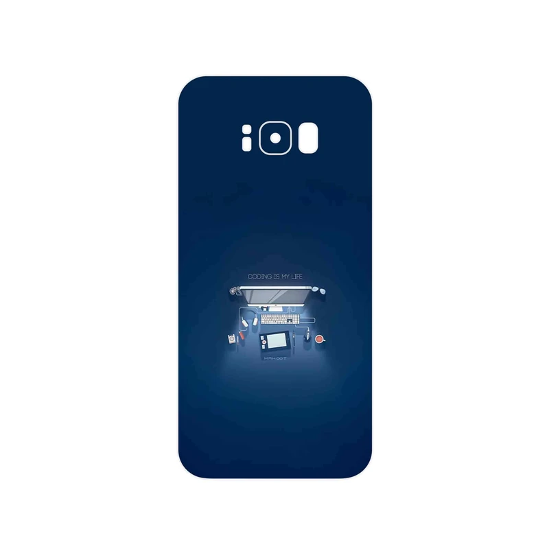 برچسب پوششی ماهوت مدل Programming 3 مناسب برای گوشی موبایل سامسونگ Galaxy S8 Plus