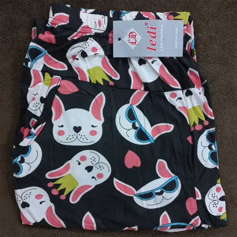 شلوار زنانه مدل DOG رنگ مشکی