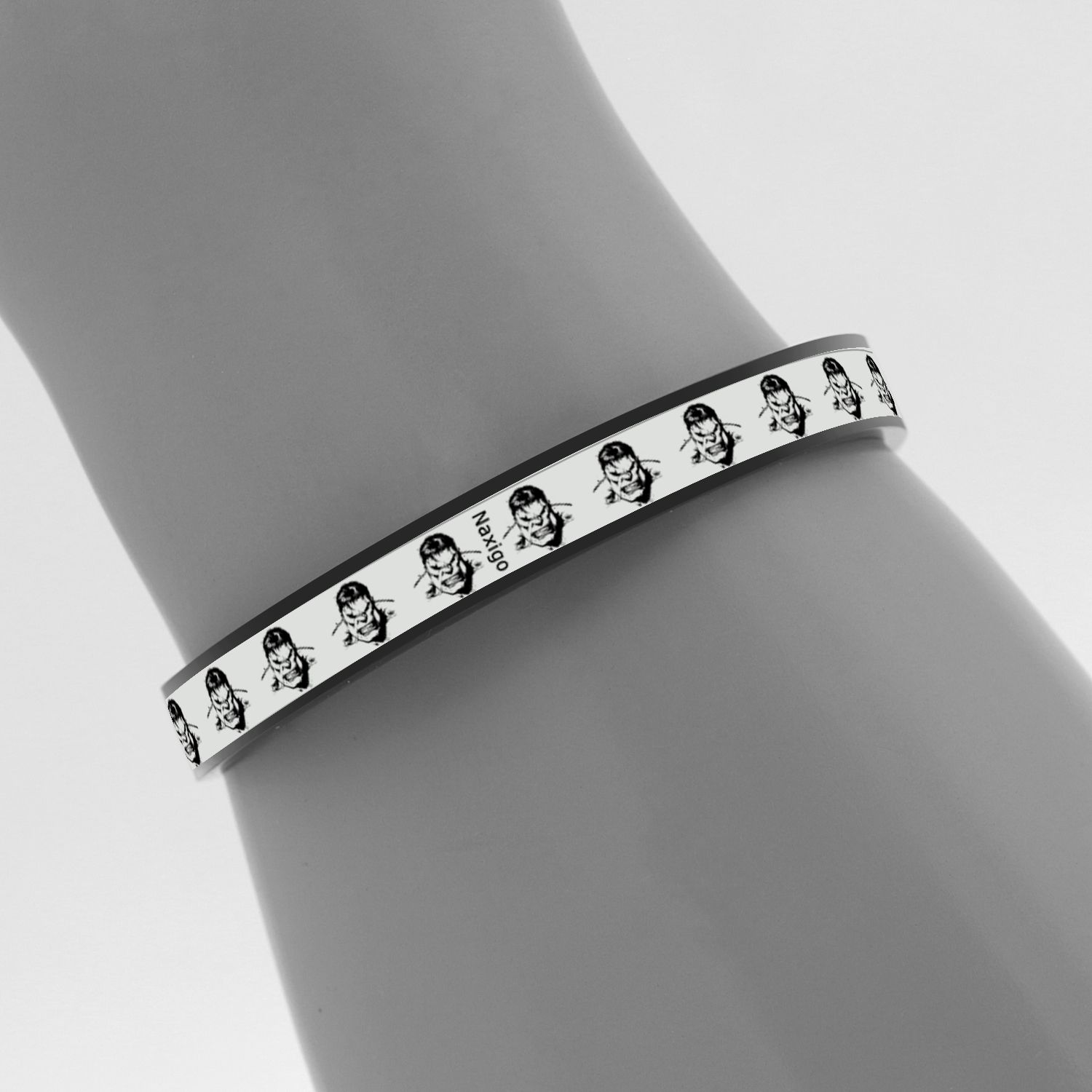 دستبند ناکسیگو طرح هالک مدل BR5514 -  - 4