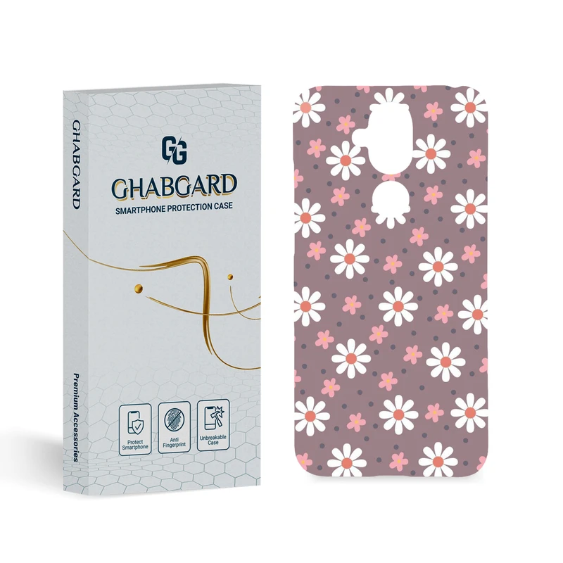 کاور قاب گارد مدل گل مناسب برای گوشی موبایل نوکیا 8.1 / X7