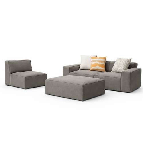 مبل ال 4 تکه 5 نفره تولیدی راول مدل پازلی