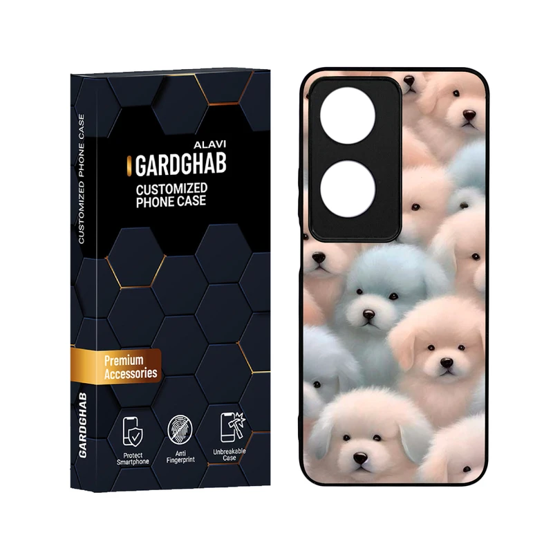 کاور گارد قاب علوی مدل دور ژله ای فانتزی مناسب برای گوشی موبایل آنر X7B 4G