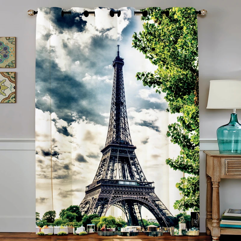 پرده رنس مدل C4-50161 سایز 190x140 سانتی متر