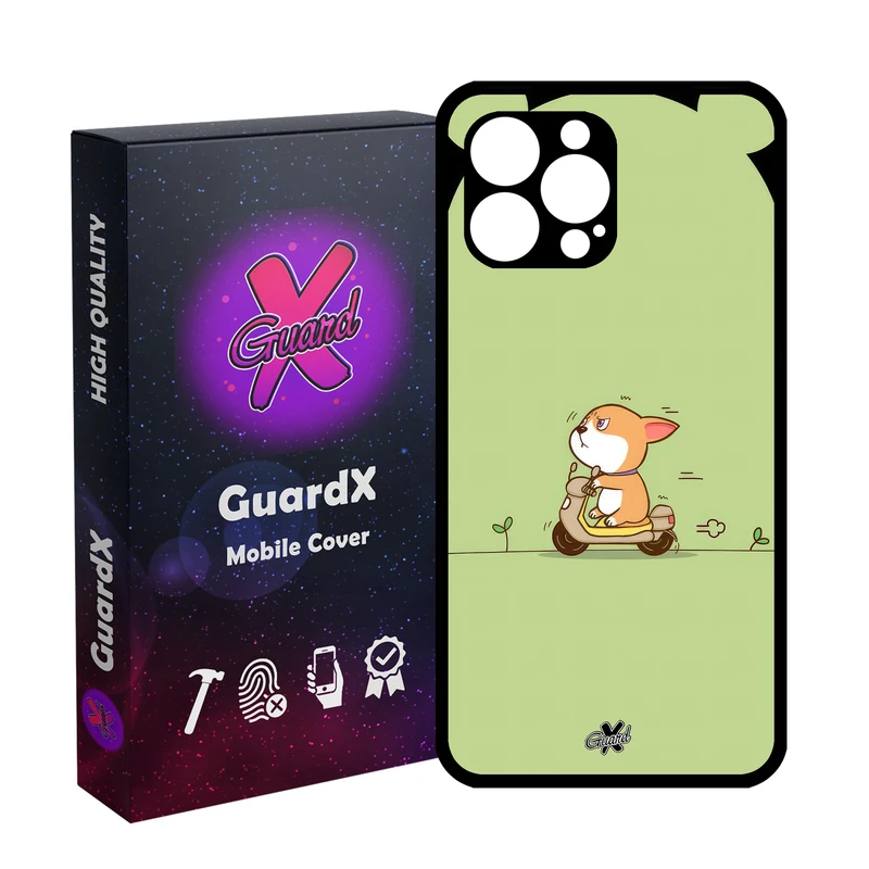کاور گارد ایکس طرح سگ مدل Glass10660 مناسب برای گوشی موبایل اپل iPhone 12 Pro