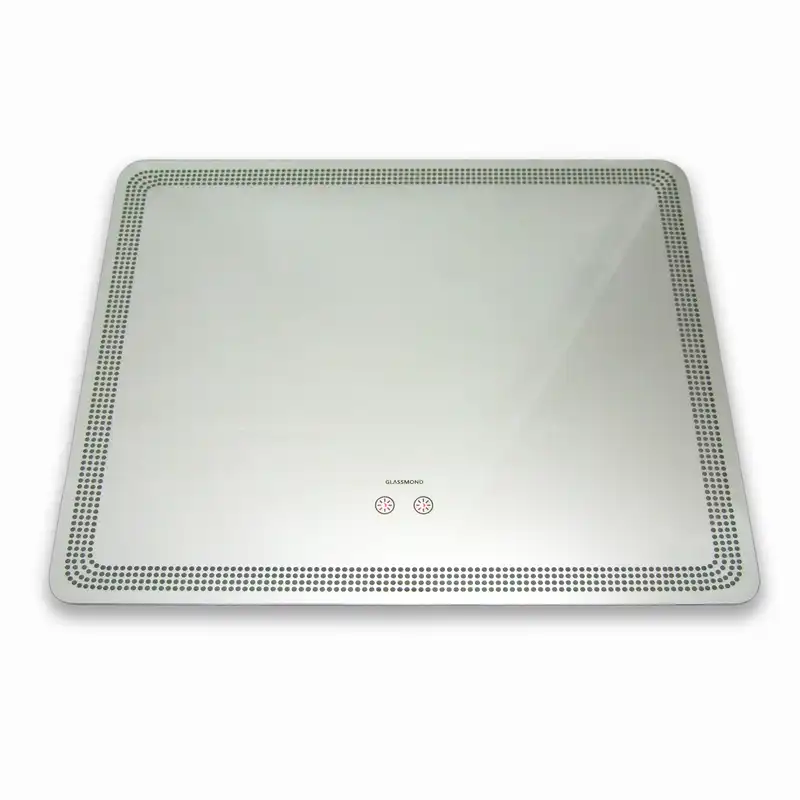 آینه سرویس بهداشتی گلسموند مدل مستطیل ضدبخار هوشمند کد HLW-S/M