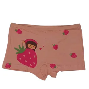شورت دخترانه مدل نخی پادار توت فرنگی کد 1506