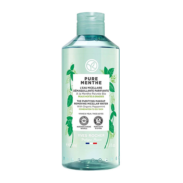 محلول پاک کننده آرایش صورت ایوروشه مدل PURE MENTHE حجم 400 میلی لیتر محلول پاک کننده آرایش صورت ایوروشه مدل PURE MENTHE حجم 400 میلی لیتر