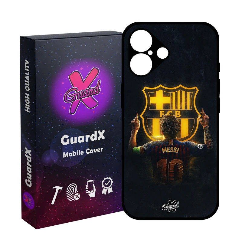 کاور گارد ایکس طرح Messi مدل 10196 مناسب برای گوشی موبایل اپل iPhone 16