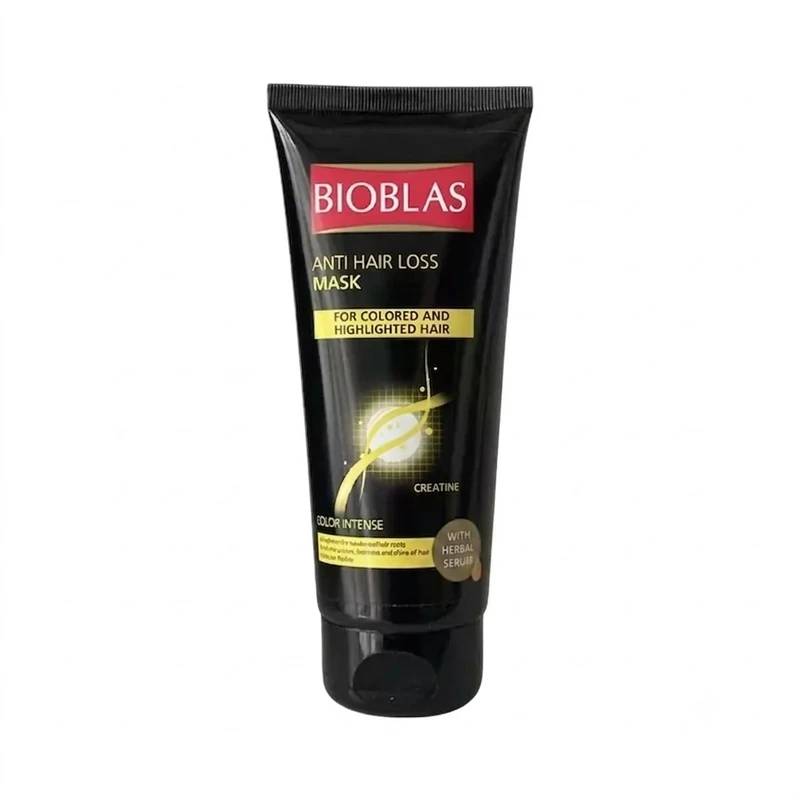 ماسک ضدریزش مو بیوبلاس مدل Color_intense مناسب برای موهای آسیب دیده و رنگ شده حجم 200 میلی‌لیتر