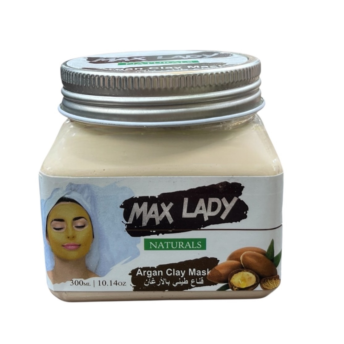 ماسک صورت مکس لیدی مدل آرگان مناسب برای انواع پوست حجم 300 میلی لیتر