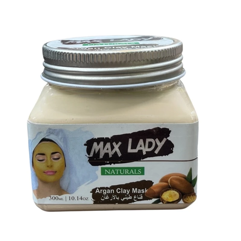 ماسک صورت مکس لیدی مدل آرگان مناسب برای انواع پوست حجم 300 میلی لیتر