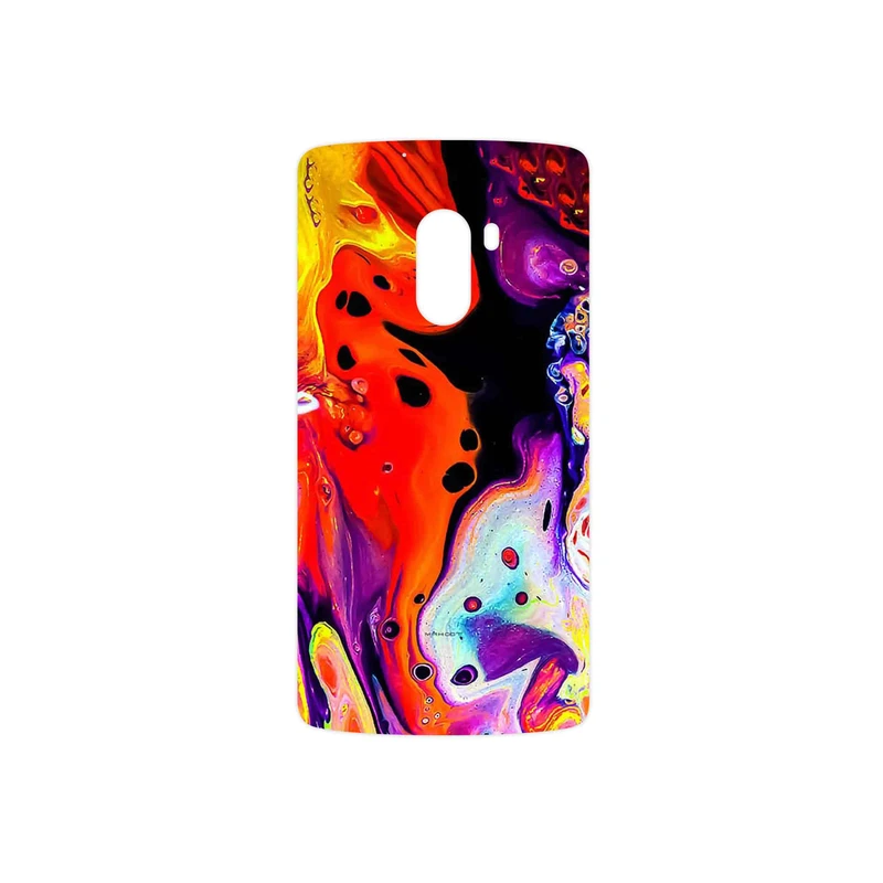 برچسب پوششی ماهوت مدل Abstract Oil Art مناسب برای گوشی موبایل لنوو A7010